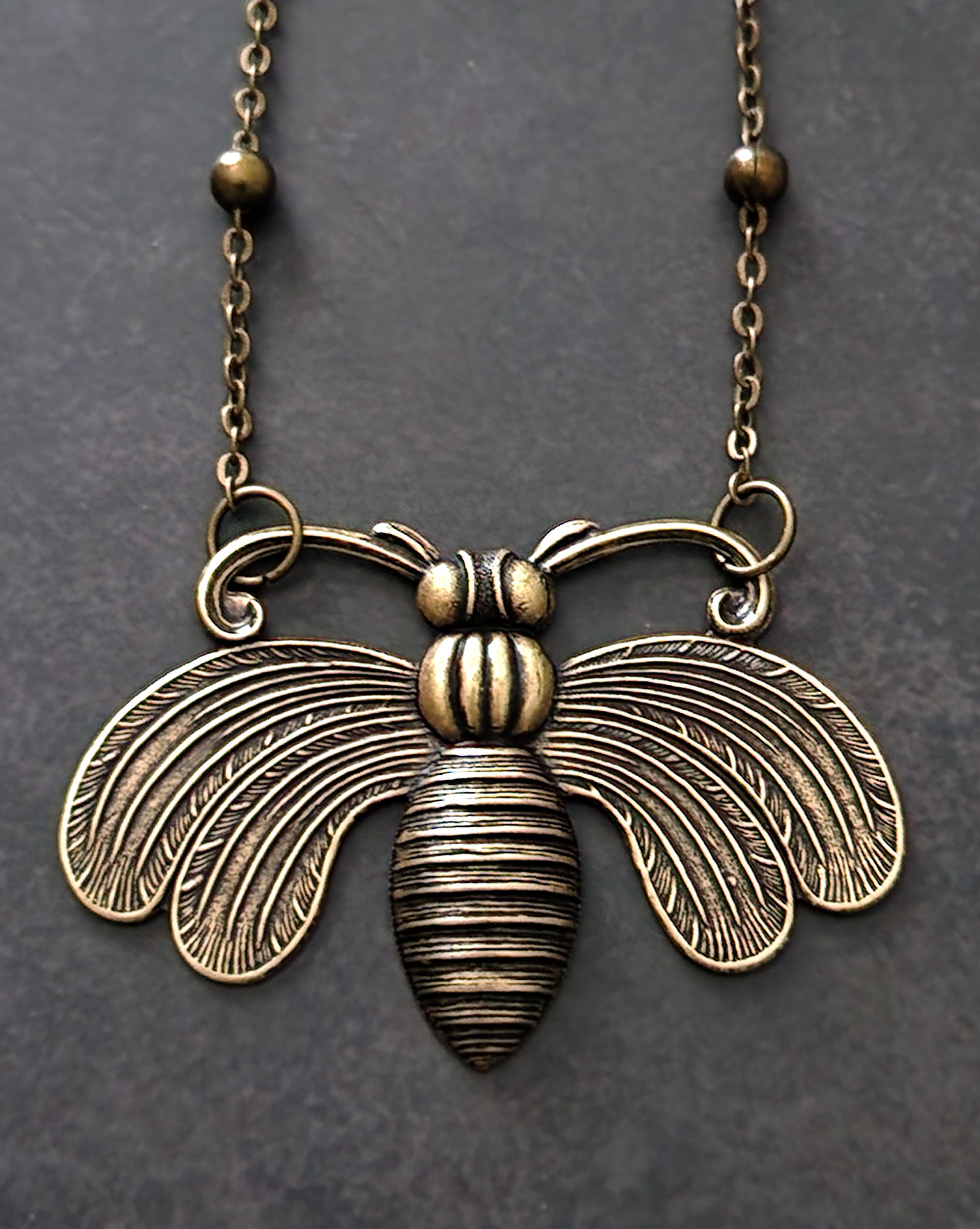 sweet bee necklace