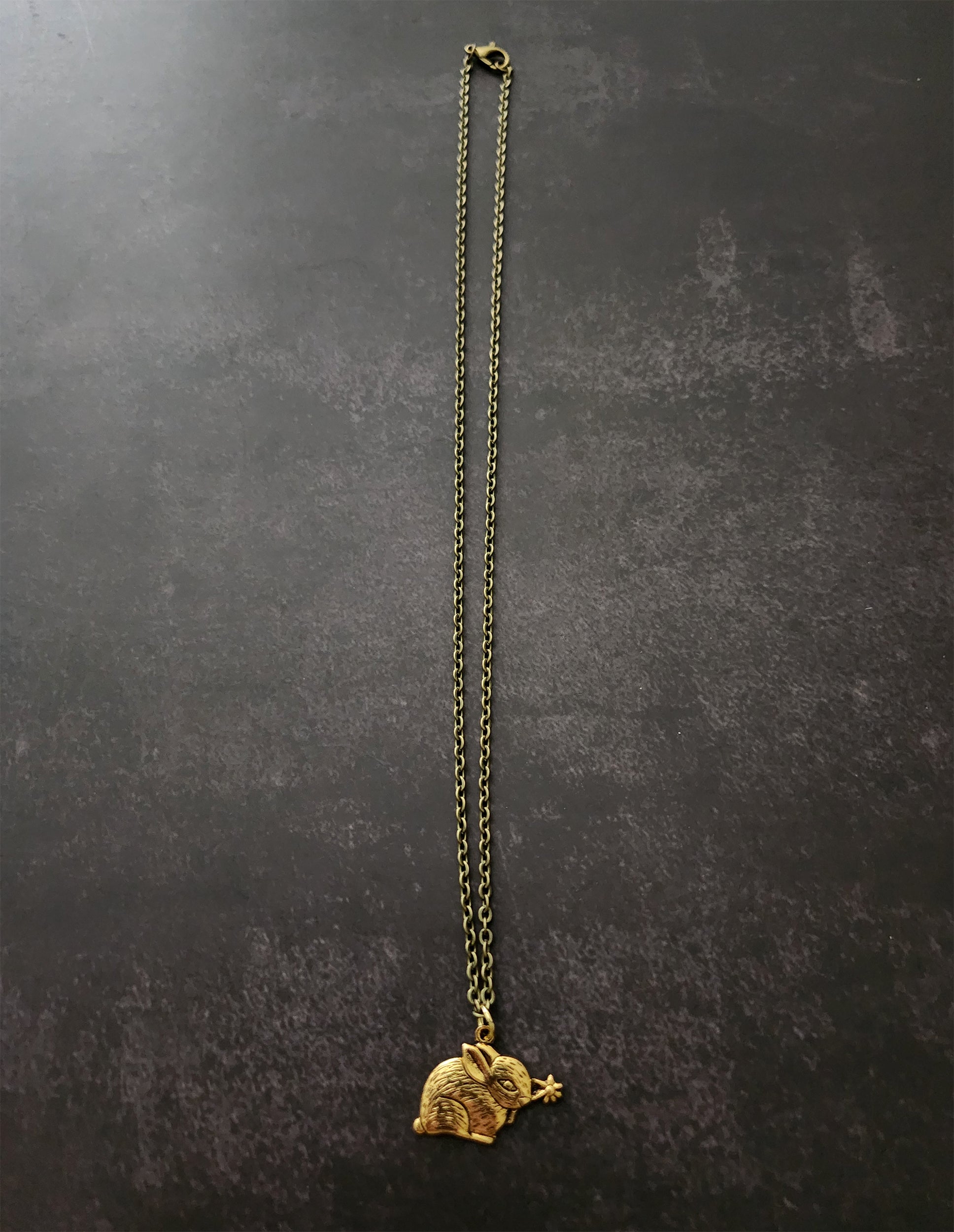 bunny star necklace