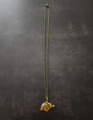 bunny star necklace