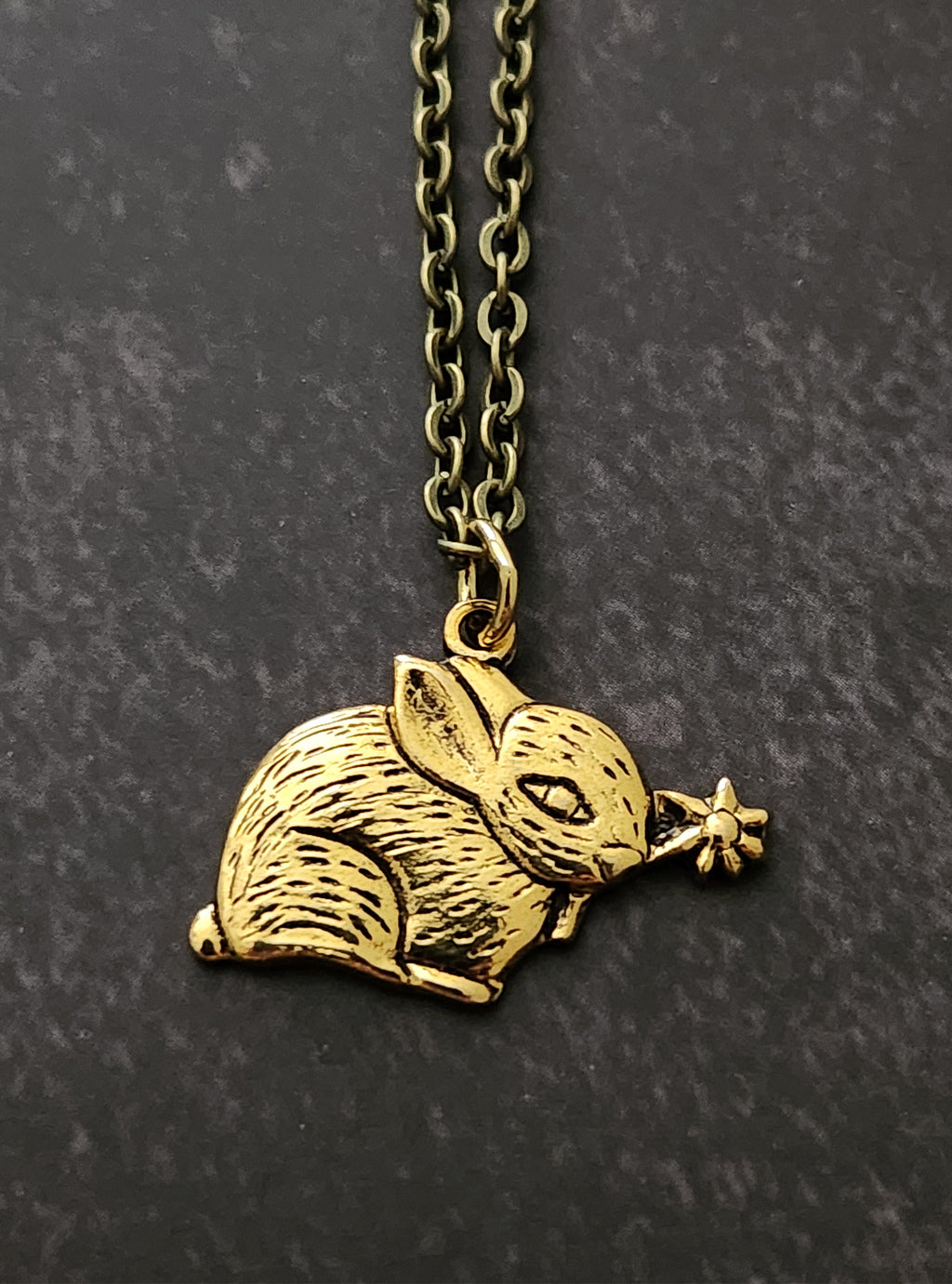 bunny star necklace