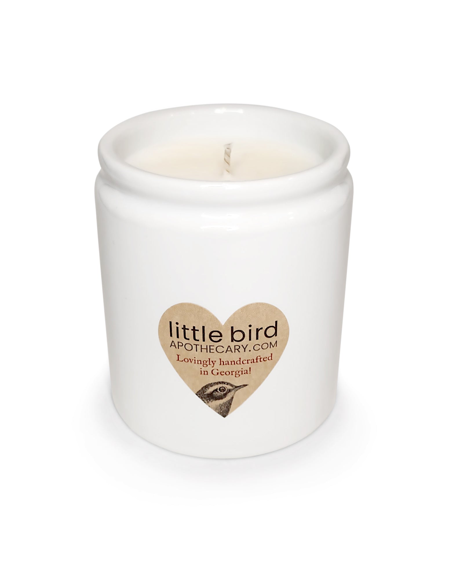 chirpy chickadee ~ soy candle.