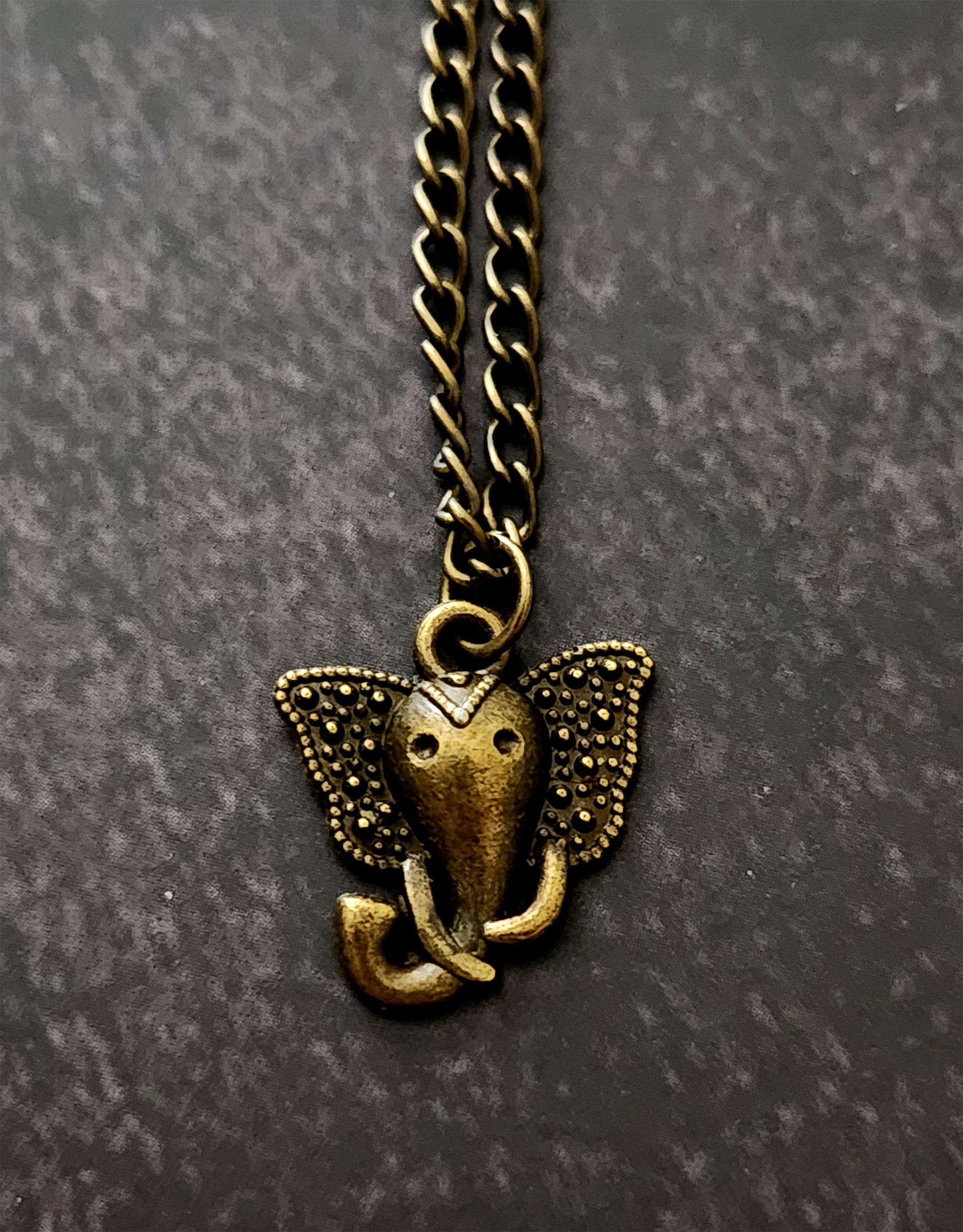 elephant remembrance necklace