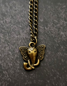 elephant remembrance necklace