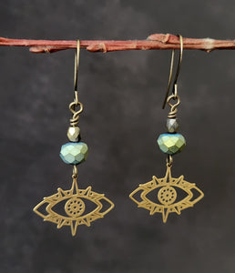 evil eye earrings