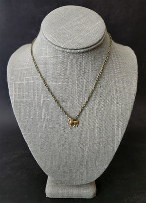 horse charm necklace