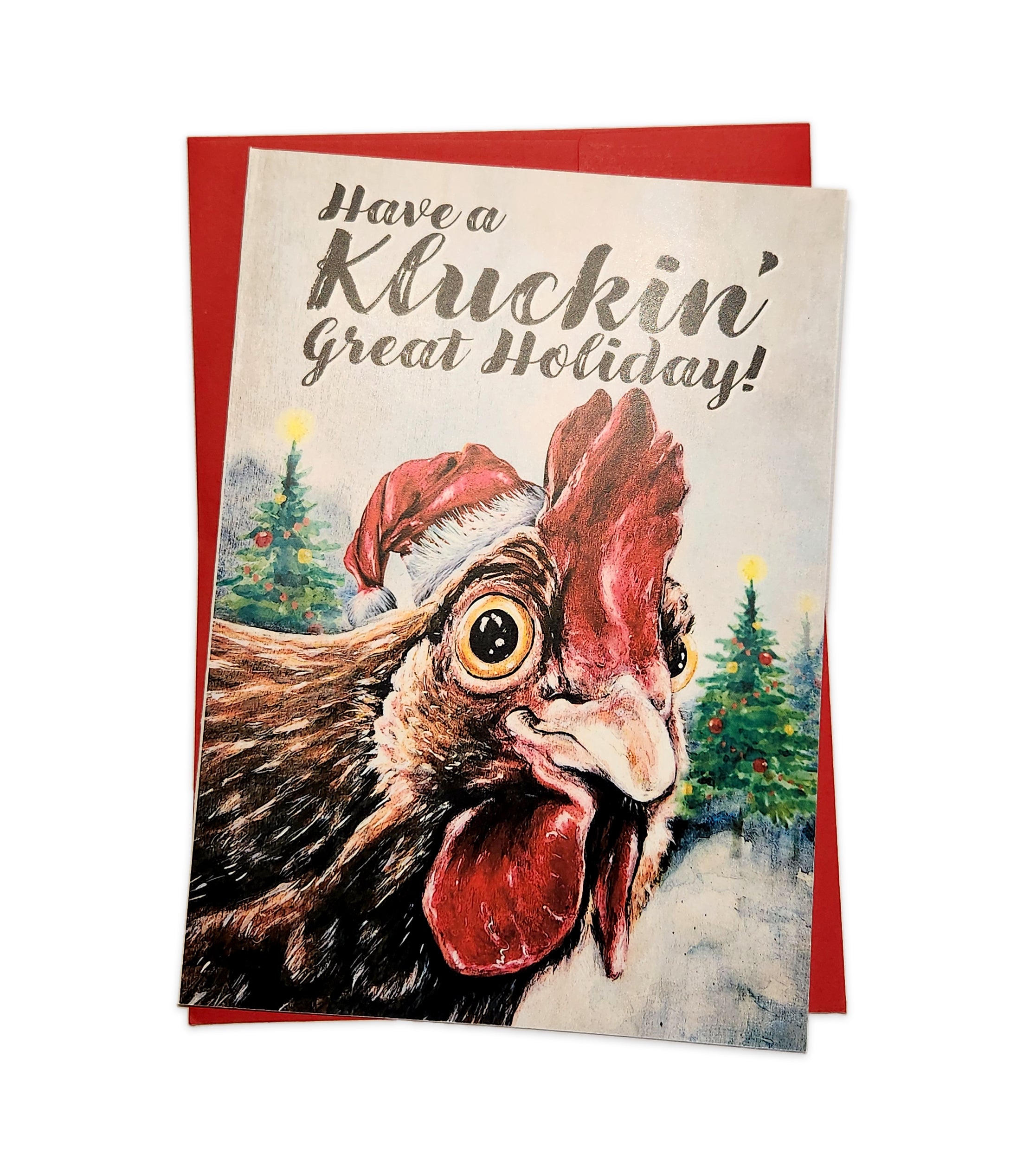 kluckin chicken ~ holiday card