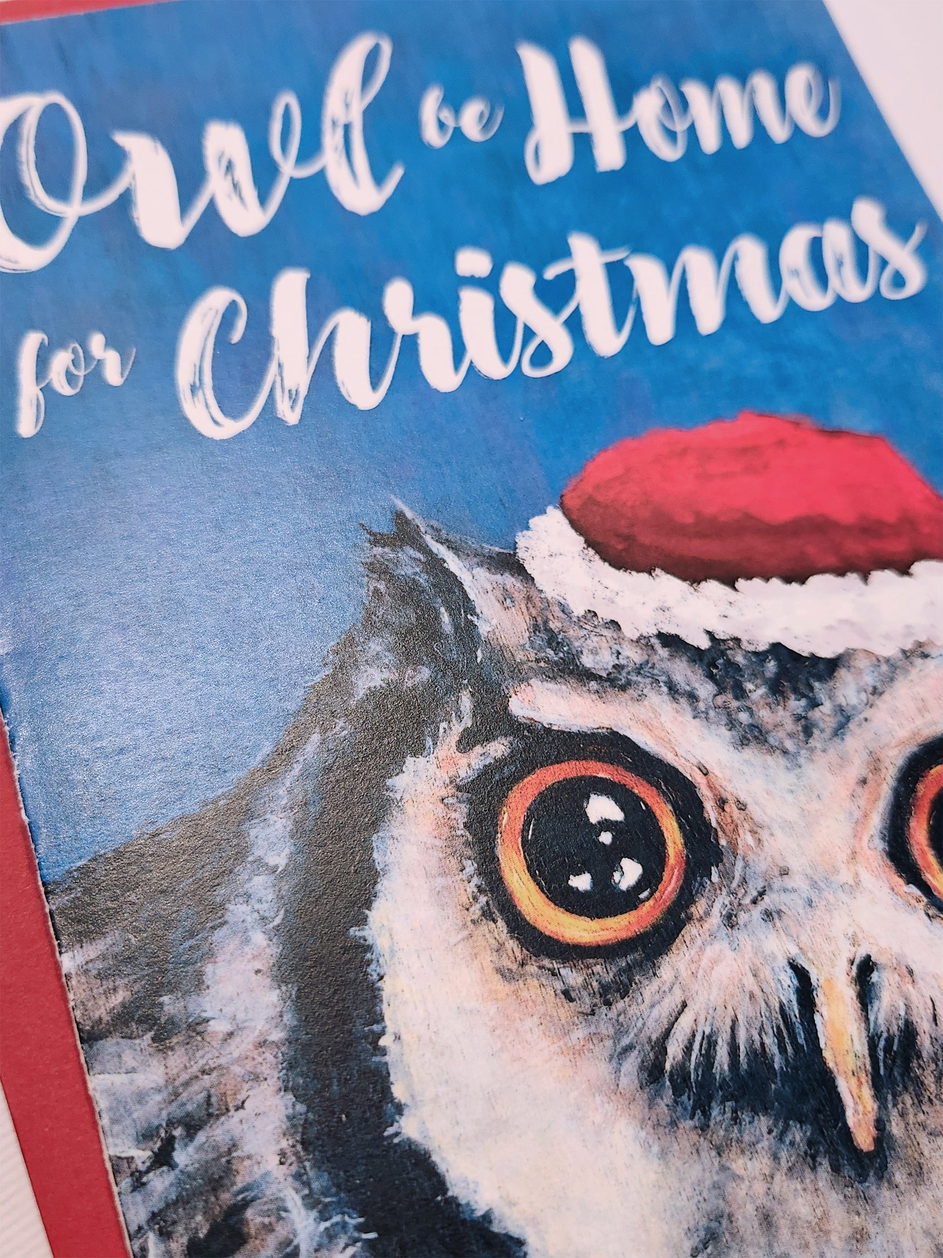 owl be home ~ holiday card