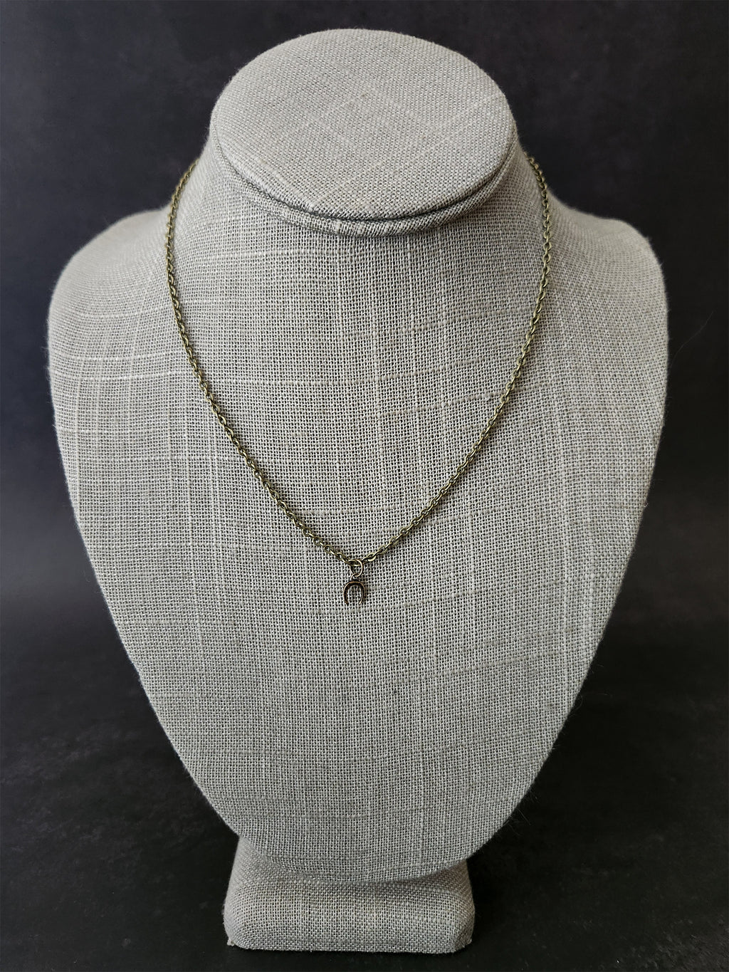 lucky horseshoe necklace