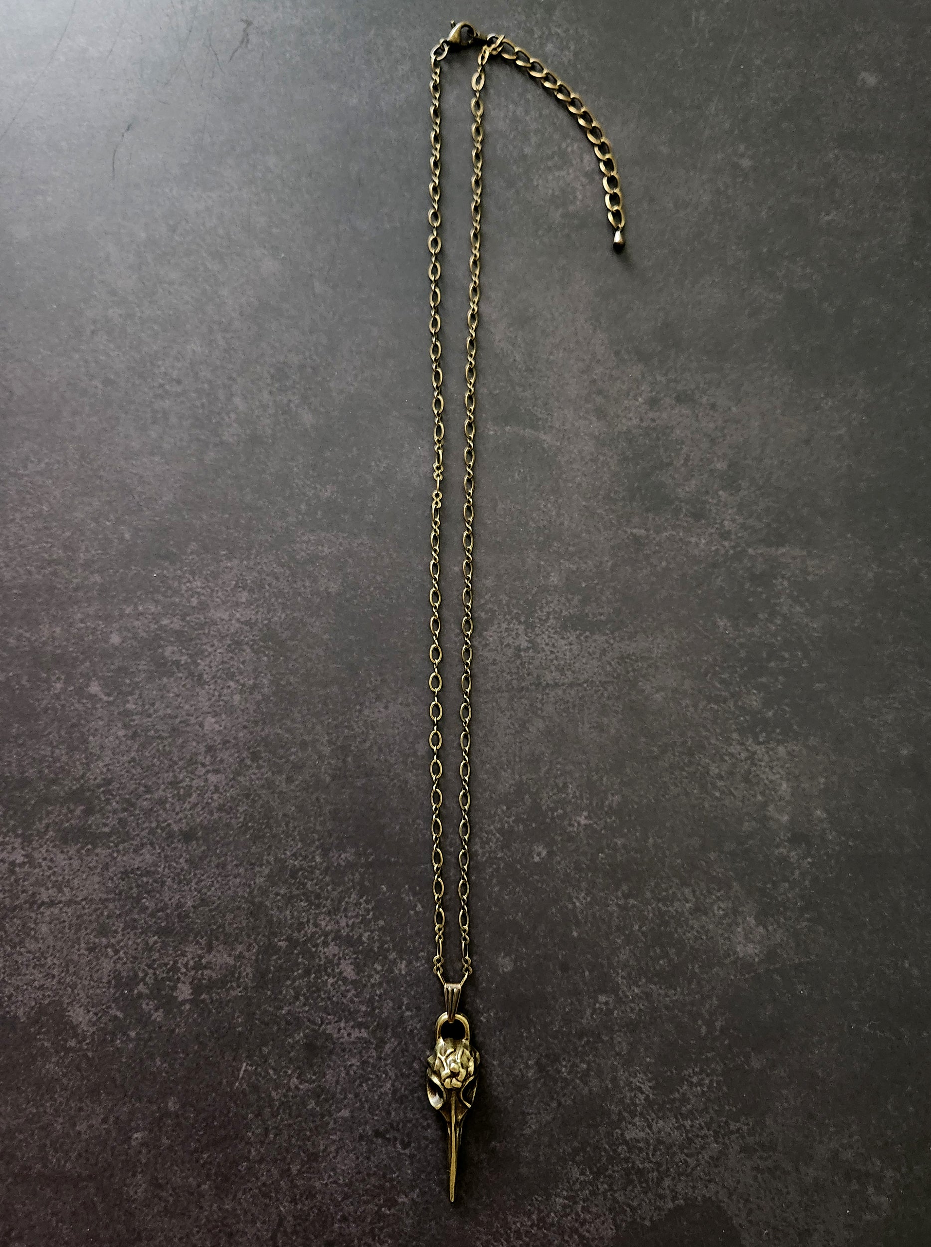 flower skull necklace