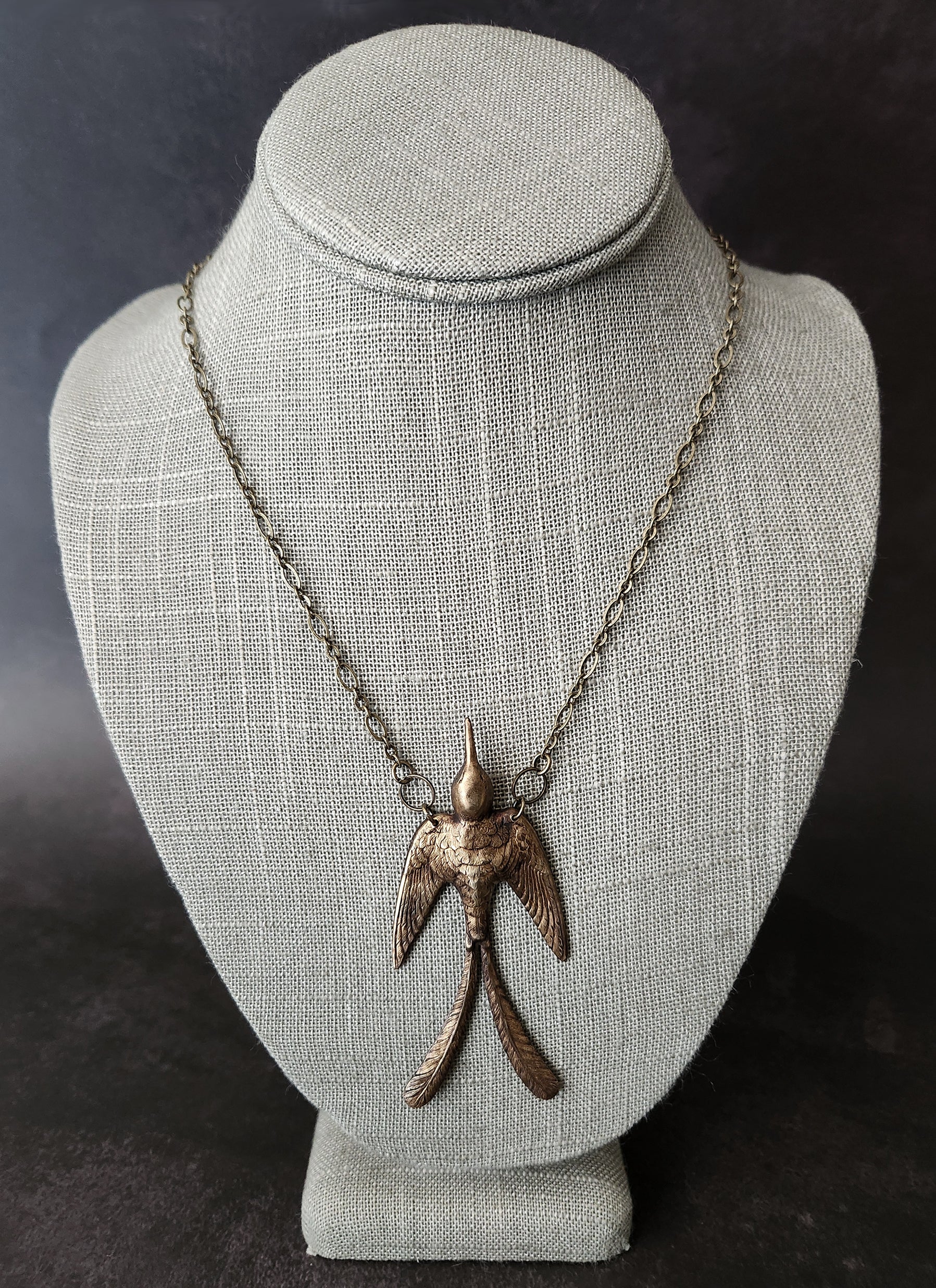 sparrow flight necklace