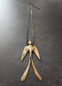 sparrow flight necklace