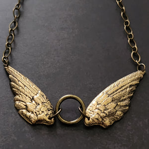 angel wings necklace