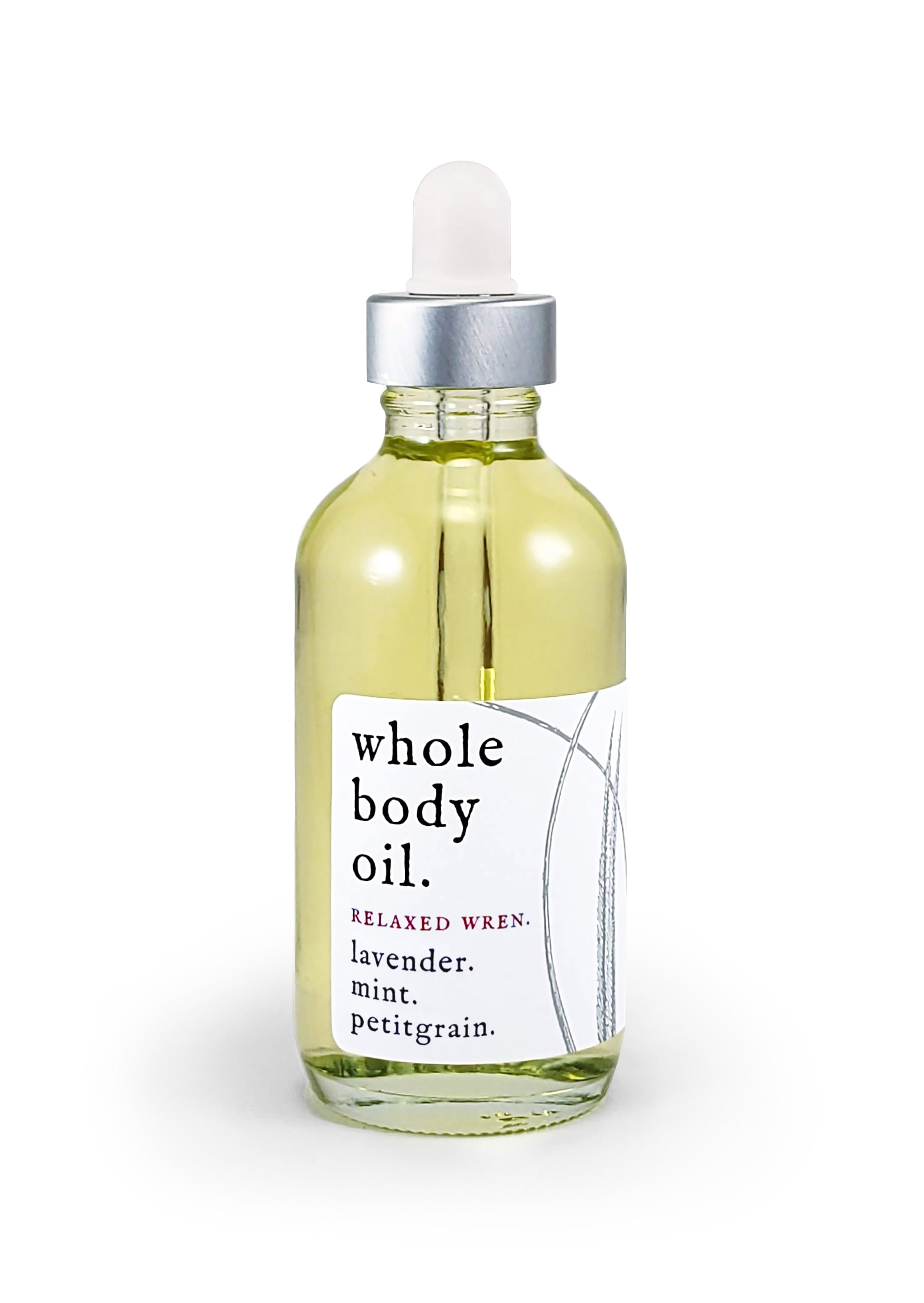 whole body oil ~ relaxed wren.