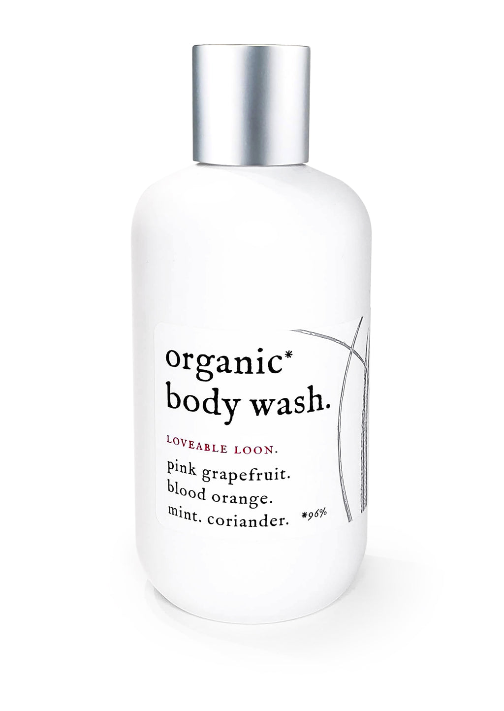 loveable loon ~ organic body wash.