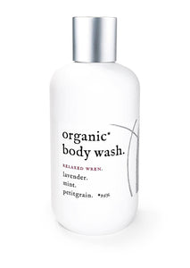 relaxed wren ~ organic body wash.