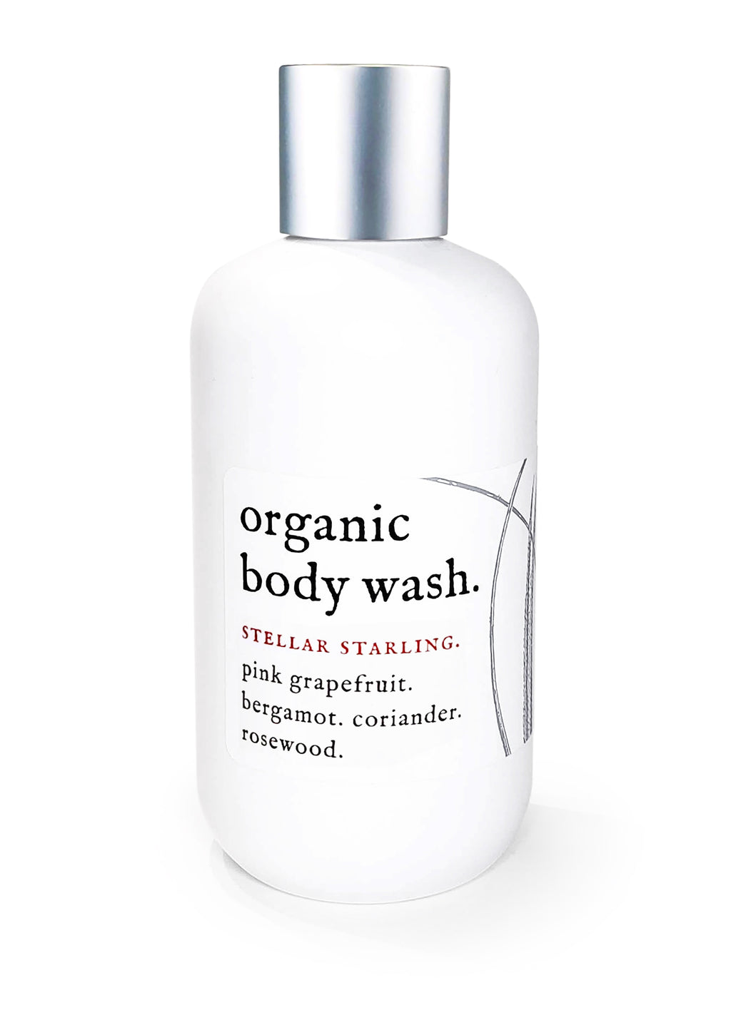 stellar starling ~ organic body wash.