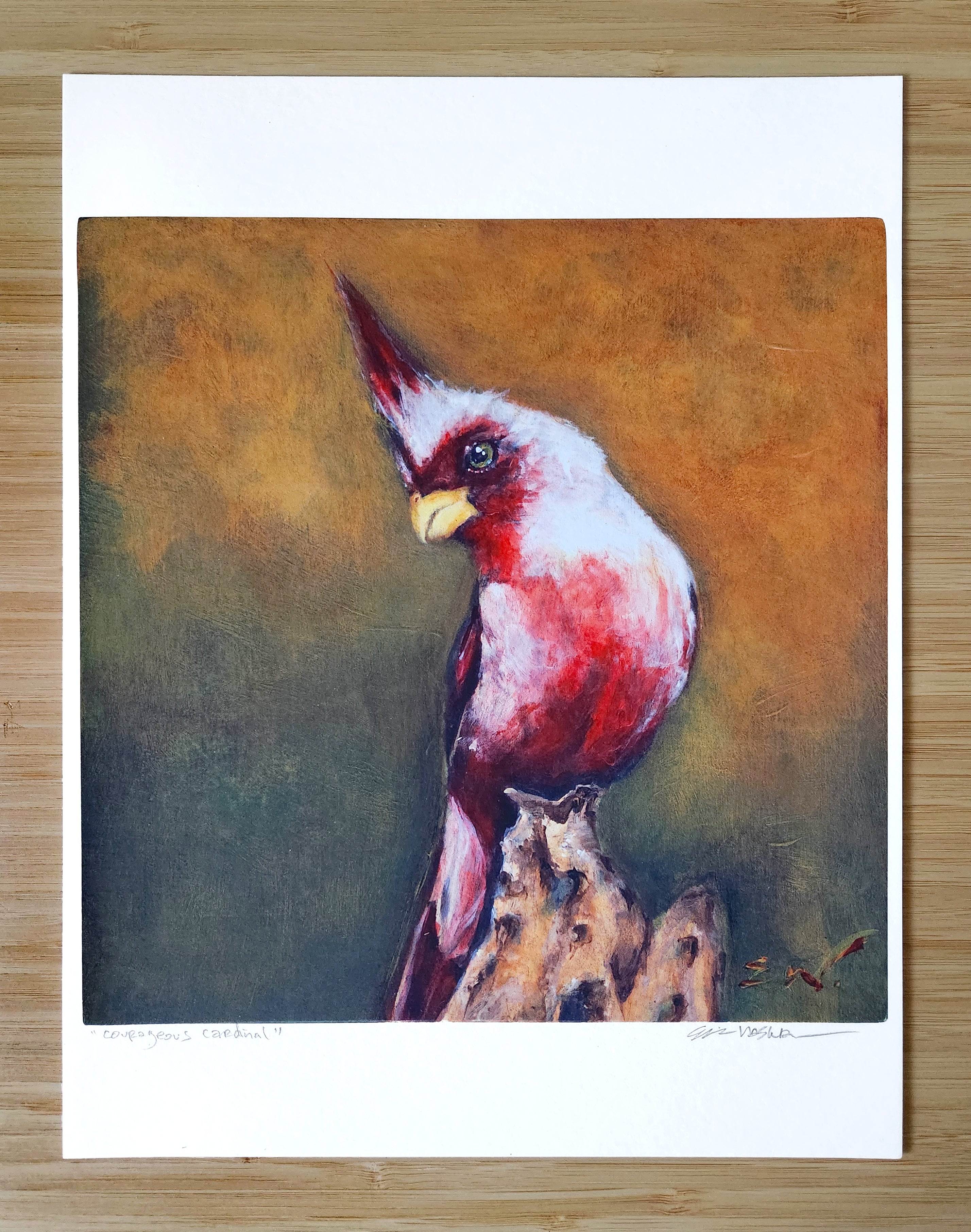 "Courageous Cardinal"