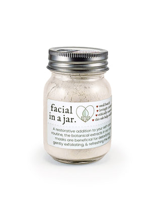 clay face mask ~ balance.