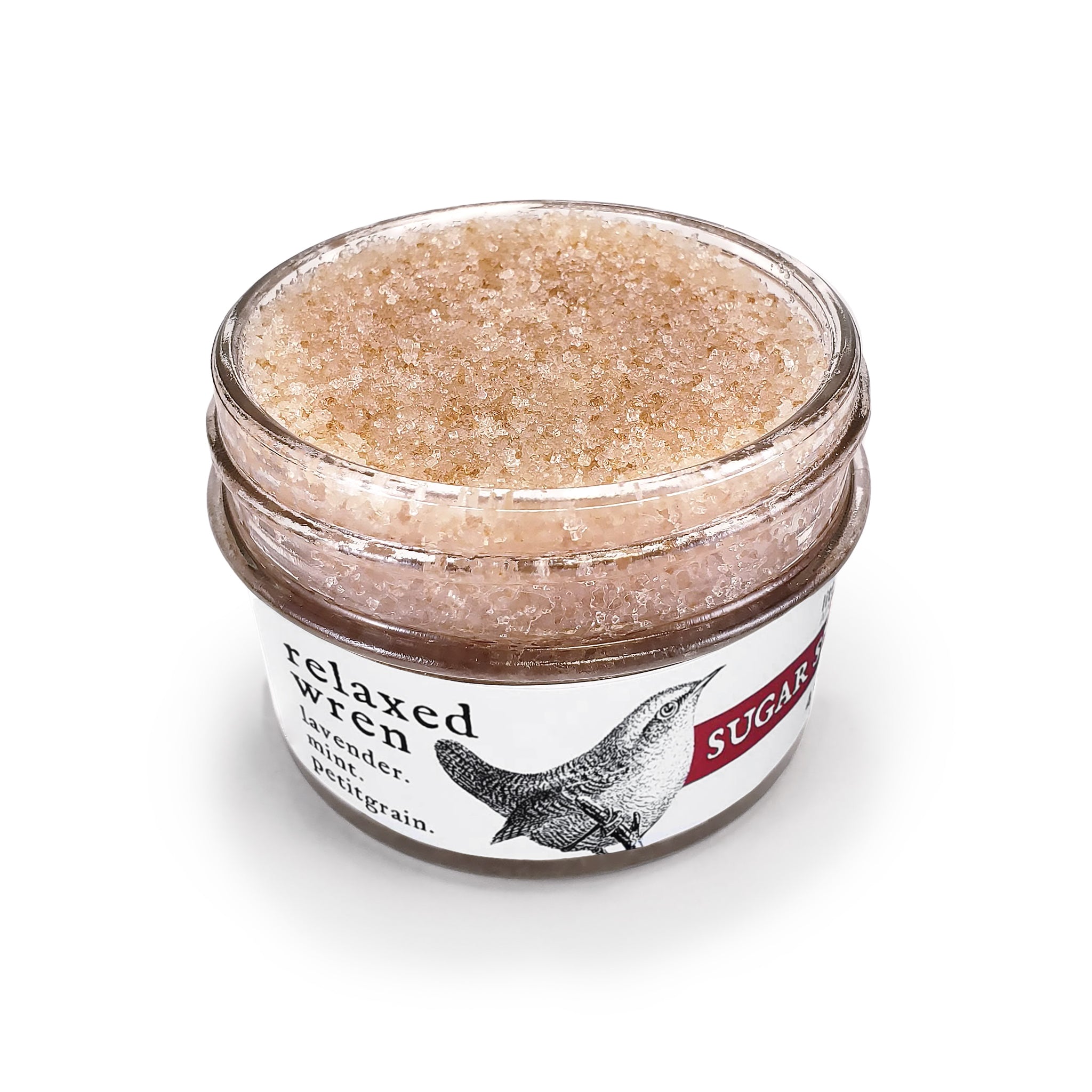 relaxed wren ~ sugar scrub.